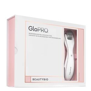 NWT GloPRO Beauty Bio Microneedling Rejuvenation Tool - White